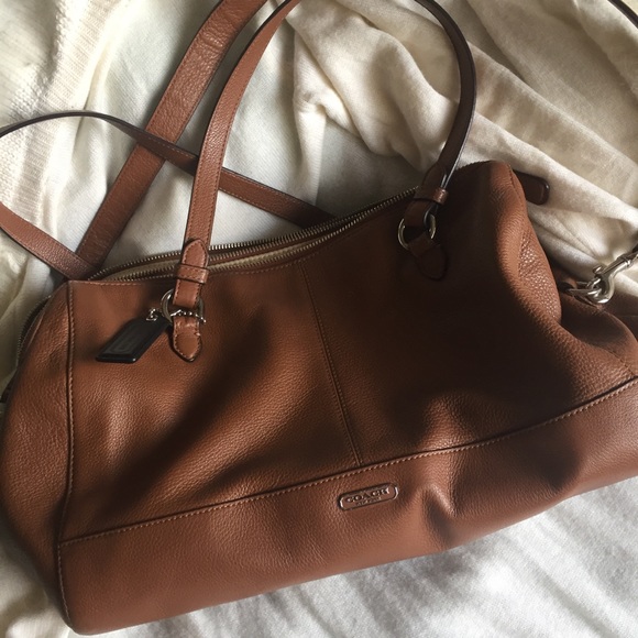 coach soft leather handbags